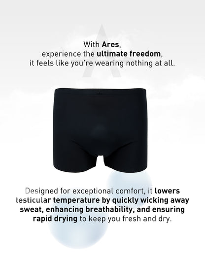 Himalayan Boxer Briefs (3-Pack Black, Grey, Navy)